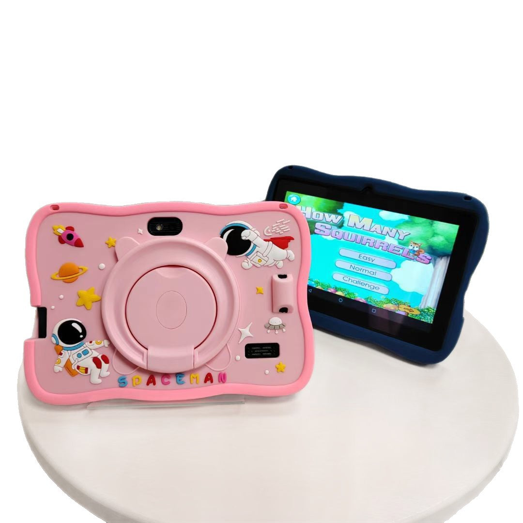 7inch Children's Tablet Computer with Ips Screen, Iwawa Parental Control, Anti-Drop Protection, Handwriting, Smart Touch Screen, Ips Screen