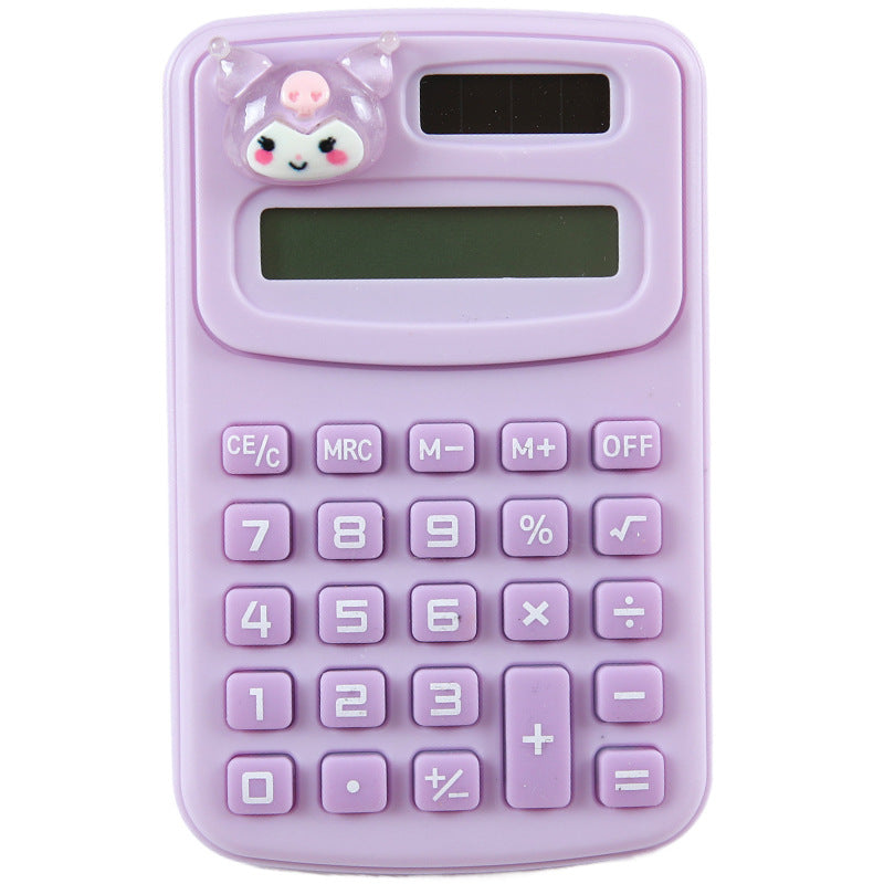 Creative Large-Sized Calculator for Primary School Students, Office Accounting, and Business Use, Portable Mini High-Value Calculator