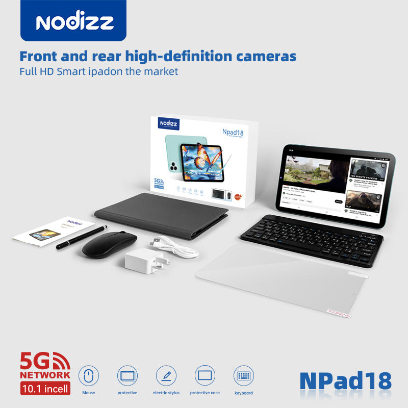 hot sale 10.1 inch Android tablet HD IPS full screen wifi SIM call Npad18