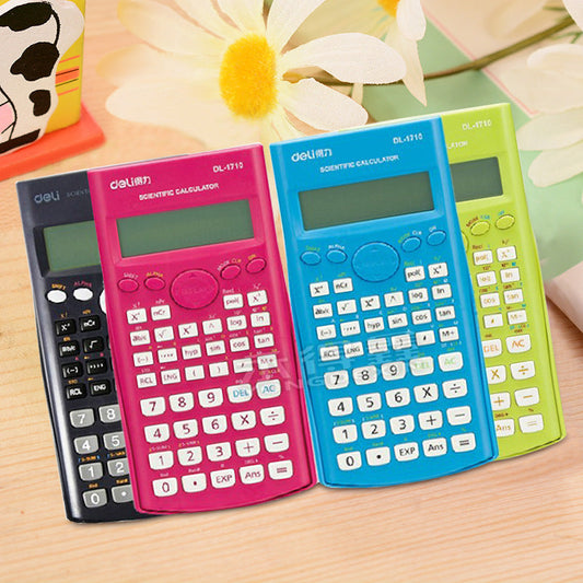 Special Offer deli/deli Calculator 33230 Function Calculator Student Exam Calculator Colorful Computer