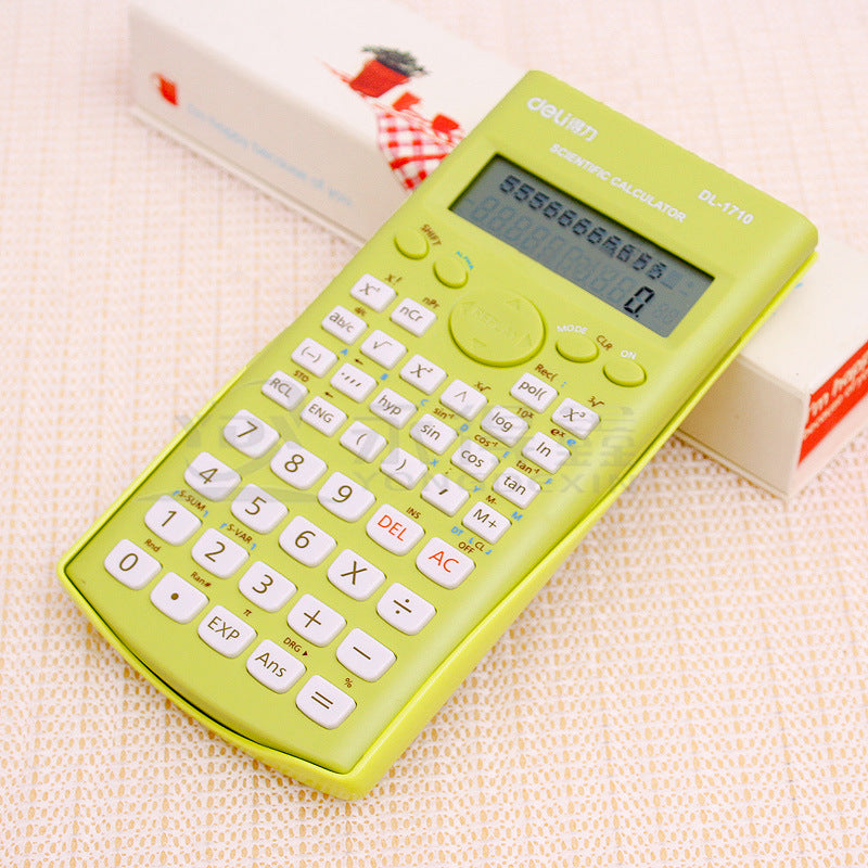 Special Offer deli/deli Calculator 33230 Function Calculator Student Exam Calculator Colorful Computer