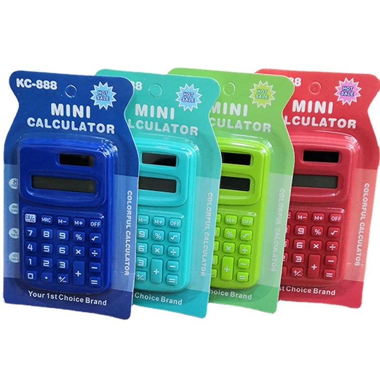 Mini Calculator Student Computer 888 Cute High-Look Calculator Elementary School Student Scientific Calculator