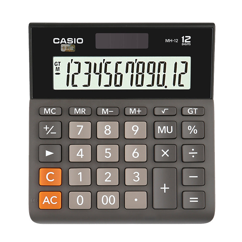 casio/casio MH/DH-12 Business Widescreen Financial Office Calculator Small Medium Computer