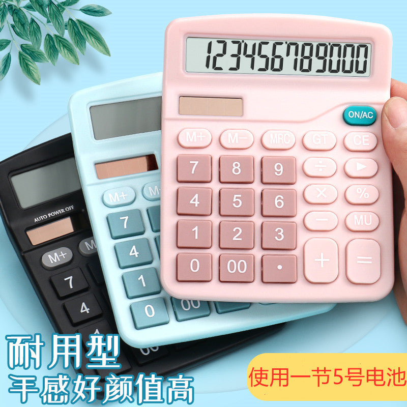 Solar Calculator High Color Value Voice Calculator Student Financial Office Desktop Computer