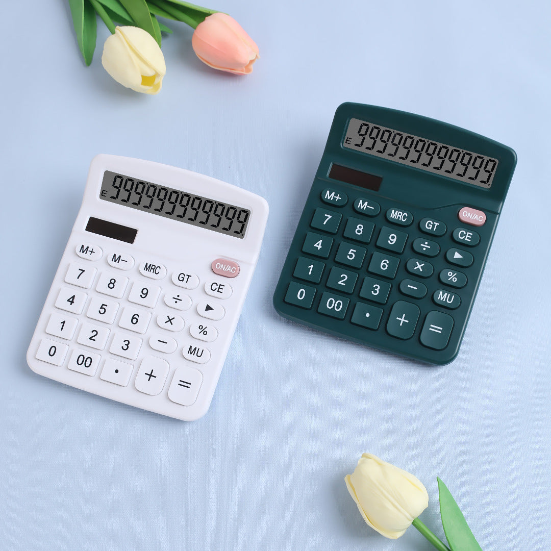 Solar Calculator High Color Value Voice Calculator Student Financial Office Desktop Computer