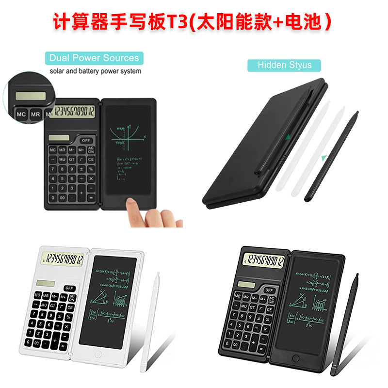 Calculator Handwriting Pad Portable Smart Office-Specific Function Scientific Solar Calculator