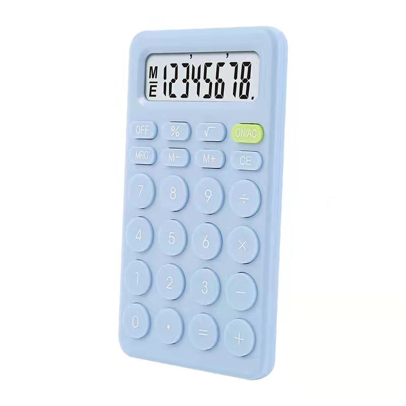 Macaron Color Portable Calculator Office Special Computer Student Cute Calculator Financial Special