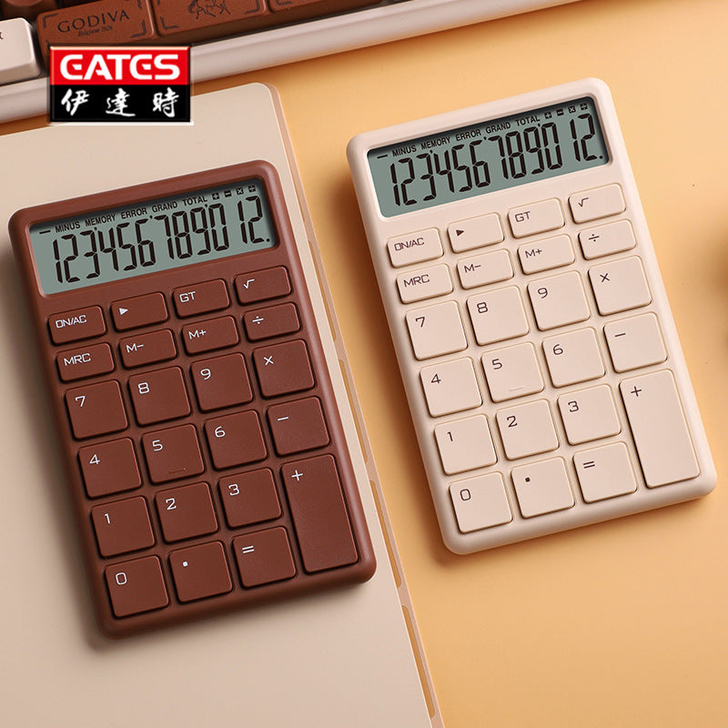 Ida calculator mini compact simple fashion portable financial accounting office Student Computer high color value
