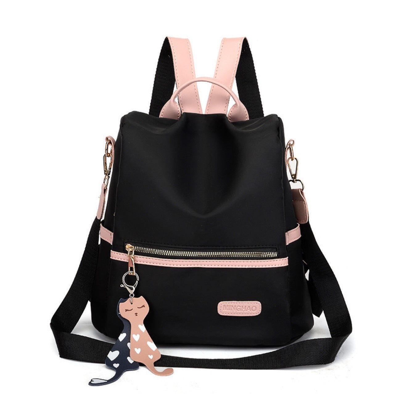 Backpack Women's Trendy Women's Backpack Travel Anti-Theft Oxford Cloth Lightweight Fashionable Versatile
