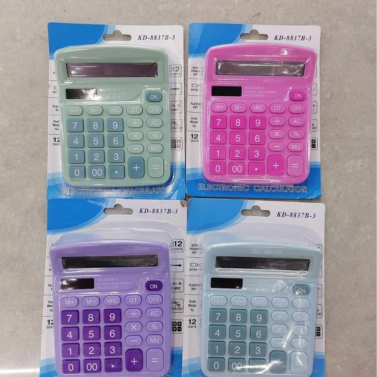 office calculator 12 large screen financial desktop KK837 computer gift logo printing