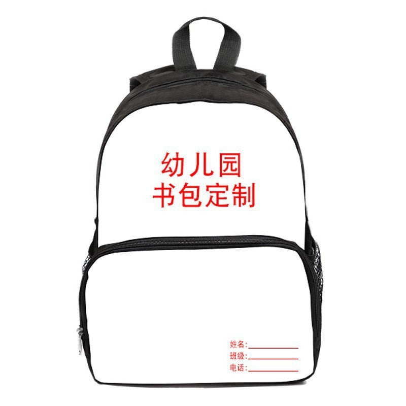 Directly Supplied from the Manufacturer, Polyester Backpacks for Students, Customizable with Logo, Children's Backpacks, Anime-Theme