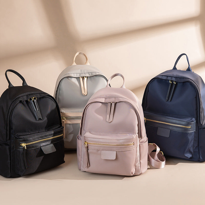 Backpack Women's 2022 New Fashion All-match Campus Schoolbag ins Fashion University Backpack for Junior and Senior High School Students