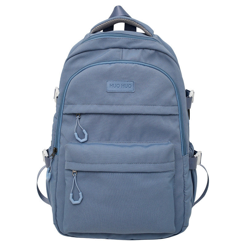 Schoolbags for Junior High School, High School, and College Students, New Fashionable Large-Capacity Backpacks, College-Style Class Casual Backpacks