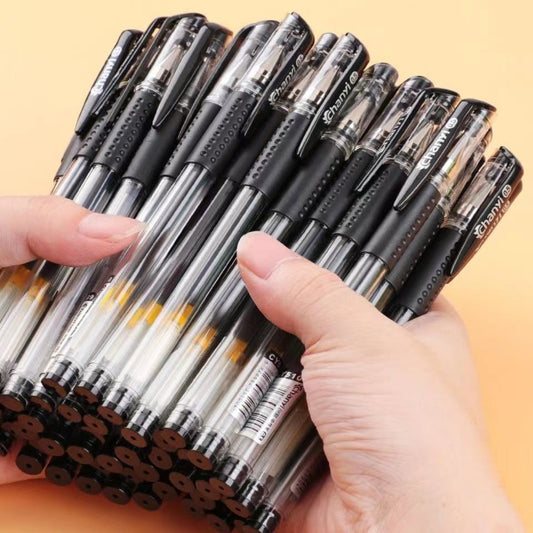 Gel Pen 0.5 office signature pen black carbon pen student water pen red blue water pen ballpoint pen wholesale