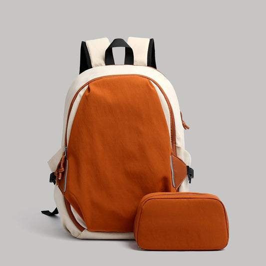 Badminton Sports Backpack, Large Capacity, High-Looking Computer Bag, Casual Backpack for Middle and High School Students