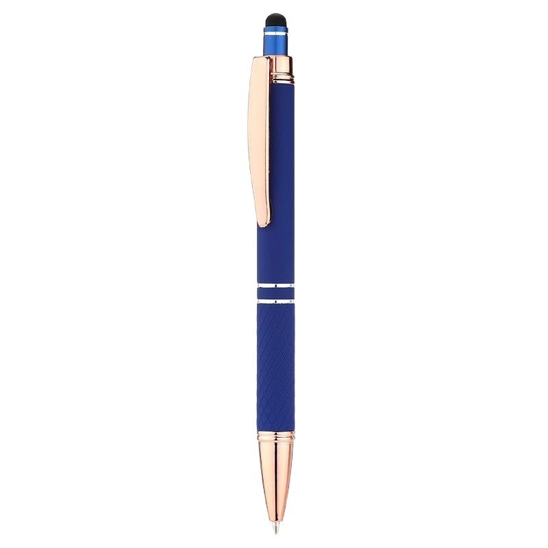 Creative Press Pen Metal Ballpoint Pen Aluminum Rod Spray Glue Ballpoint Pen Hotel Pen Advertising Pen Printable Logo