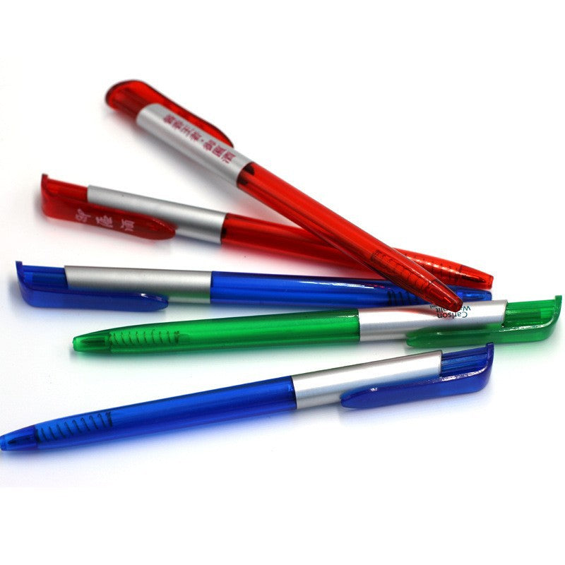 Plastic Ballpoint Pens in Stock, Wholesale Custom Logo Gift Pens, Printed Advertising Pens, Custom Promotional Hotel Pens