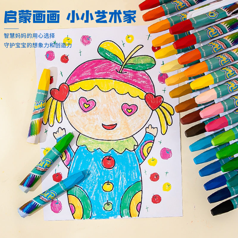 Oil Pastels Carefully Selected 12-36 Color Oil Pastels Washable Kidsren's Crayons Painting Pen Painting Tools Pen Handmade