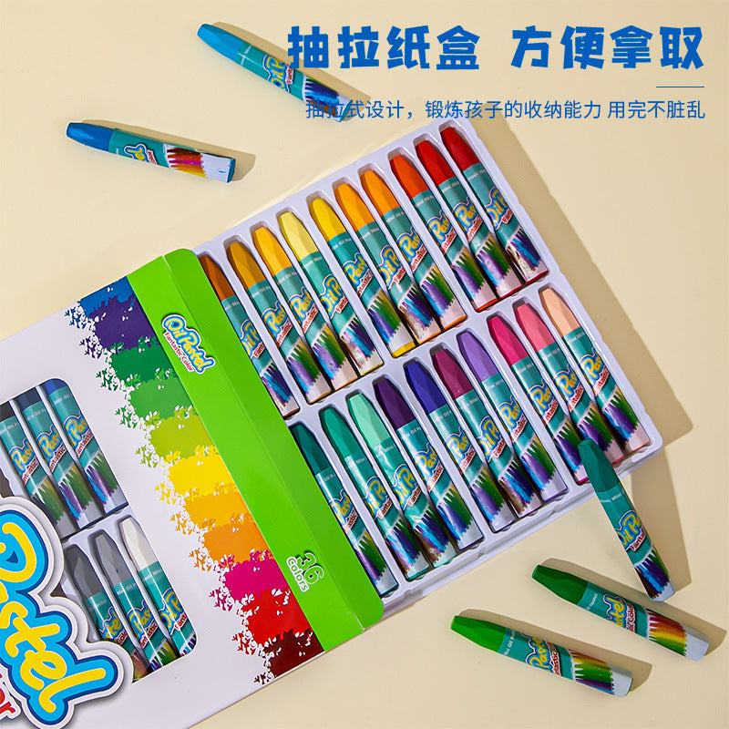 Oil Pastels Carefully Selected 12-36 Color Oil Pastels Washable Kidsren's Crayons Painting Pen Painting Tools Pen Handmade