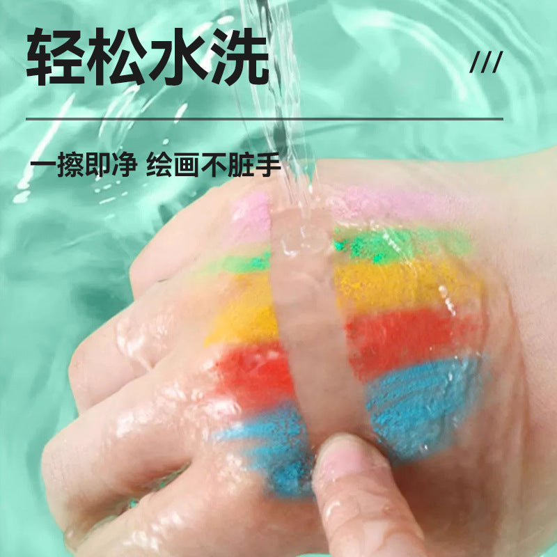48 Color Heavy Color Oil Painting Stick 24 Color Macaron Morandi Crayon White Super Soft Student Children's Painting Modeling