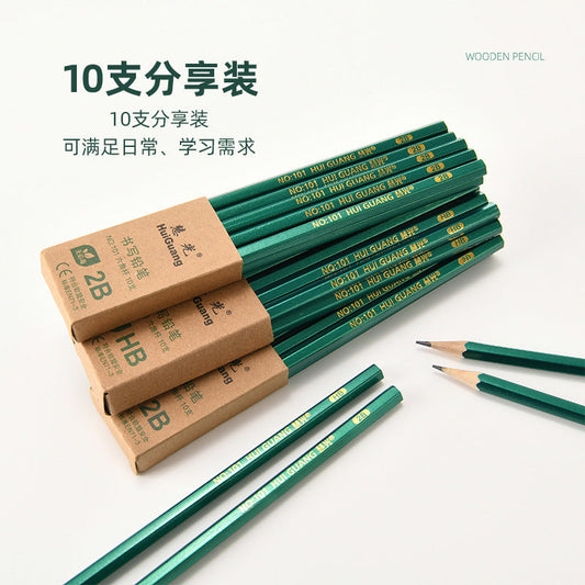 Writing, Sketching, Drawing, Continuous Core, Special Student and Kidsren's Stationery Hb2B Pencil Hexagonal Rod Manufacturer