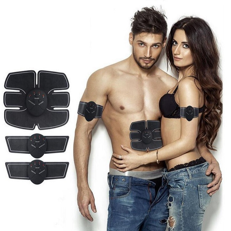 Intelligent EMS Abdominal Fitness Instrument 6 Abdominal Muscle Abdominal Training Device Home Sports Fat Slugger Lazy Fitness Equipment Abdominal Muscle Sticker