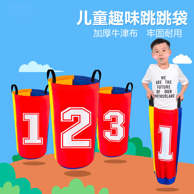 Children's Outdoor Sports Adult Kangaroo Jumping Bag Kindergarten Parent-Child Sensory Training Equipment Children's Toys