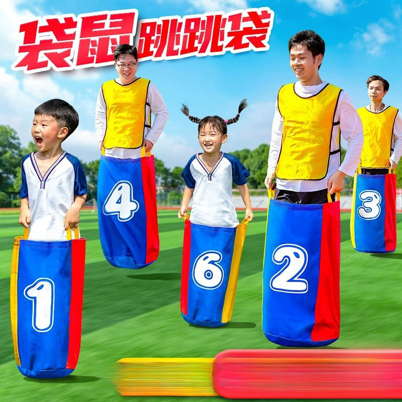 Children's Outdoor Sports Adult Kangaroo Jumping Bag Kindergarten Parent-Child Sensory Training Equipment Children's Toys