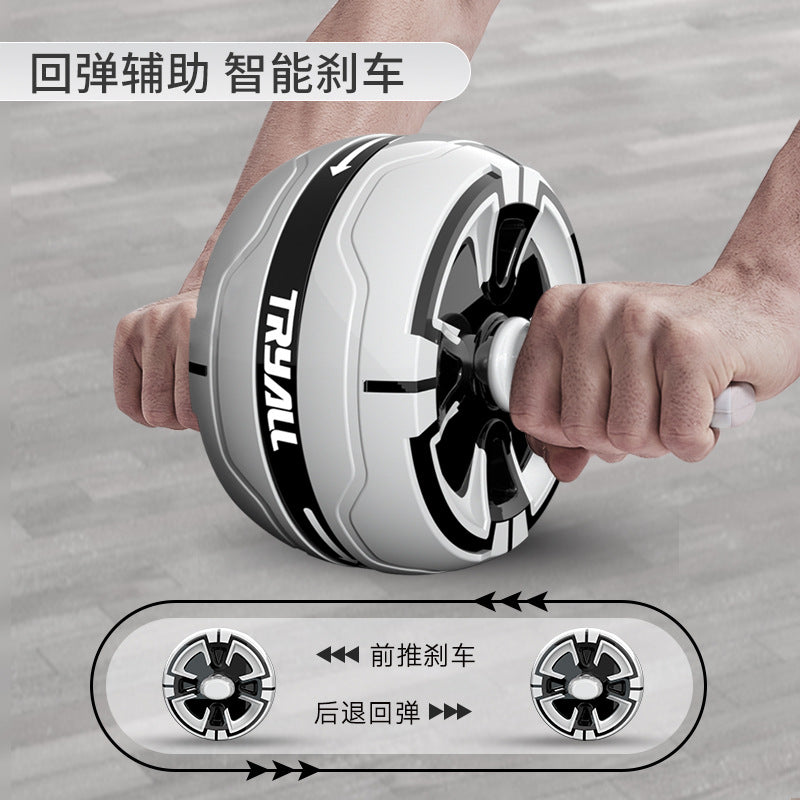 Abdominal Wheel Automatic Rebound Abdominal Wheel Sports Abdominal Wheel Home Fitness Equipment Abdominal Muscle Wheel Chuanghao Abdominal Strengthener
