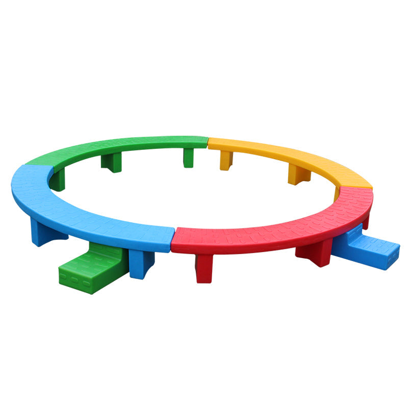 Kindergarten Outdoor Sports Equipment - Single-Plank Bridge Kidsren's Sensory Equipment S-Shaped Balance Beam * Early Education Sports Toys