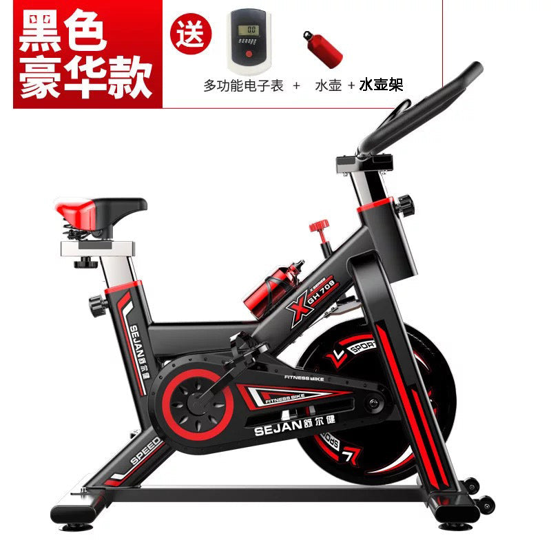 Shuerjian 09 Luxury Indoor Spinning Bicycle Ultra Quiet Exercise Bike Home Bicycle Exercise Equipment