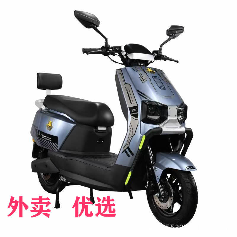 Direct Sales of Electric Motorcycles for Delivery Services, with an Ultra-Long Range and Equipped with Brand-New 60V24A72V24A Super-Power Batteries