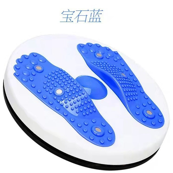 Waist twisting plate home fitness waist twisting machine abdominal massage turntable magnet sports equipment indoor fitness indoor fitness