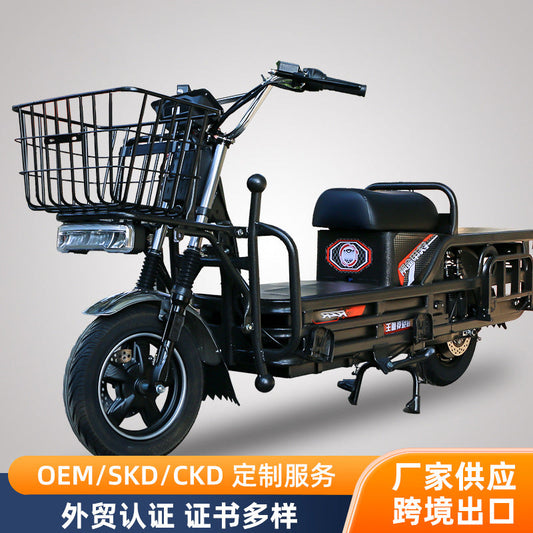 Cross-Border Export of Heavy-Duty Electric Vehicles 60V72V Electric Motorcycles Long-Range Scooters for Cargo Two-Wheelers