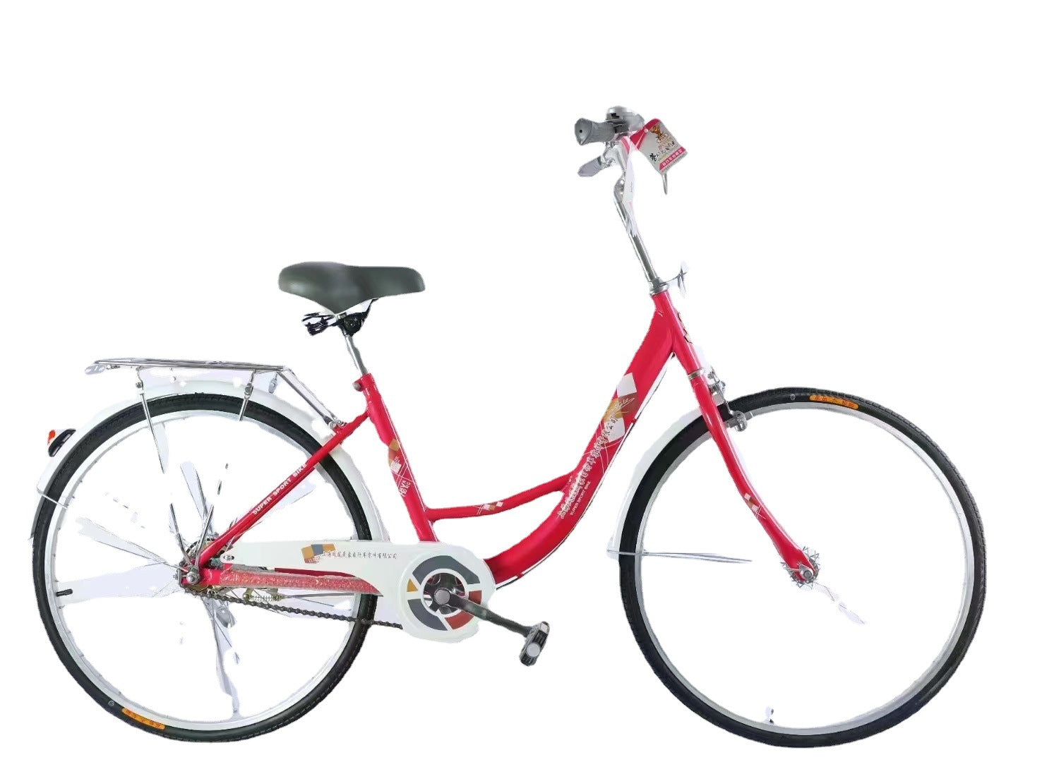 Shanghai Phoenix 24-inch 26-inch adult bicycle wholesale men's and women's bicycle medium and big children's bicycle Princess bicycle lightweight