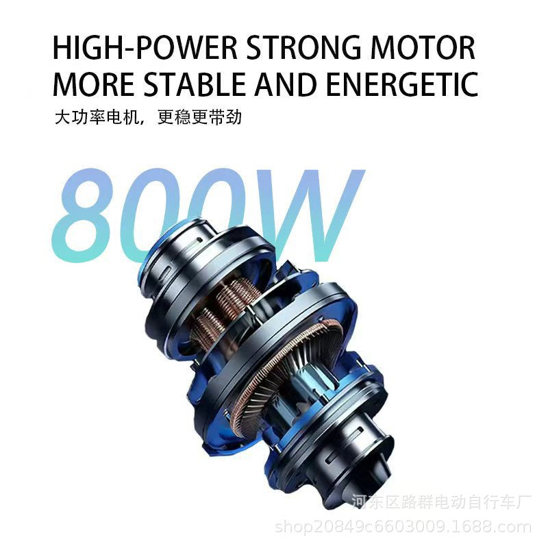 Cross-Border Foreign Trade Electric Motorcycle Two-Wheeled Adult High-Power Bicycle Men's and Women's Battery Car Long-Range Scooter