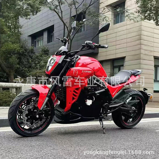 Eco Ducati Diavel Big Devil Electric Motorcycle Modified High-Speed Electric Motorcycle Factory Direct Sales Export Version