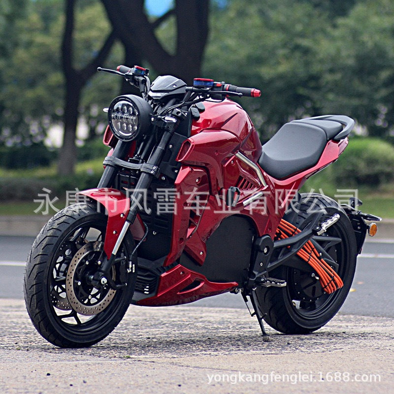Eco Ducati Diavel Big Devil Electric Motorcycle Modified High-Speed Electric Motorcycle Factory Direct Sales Export Version