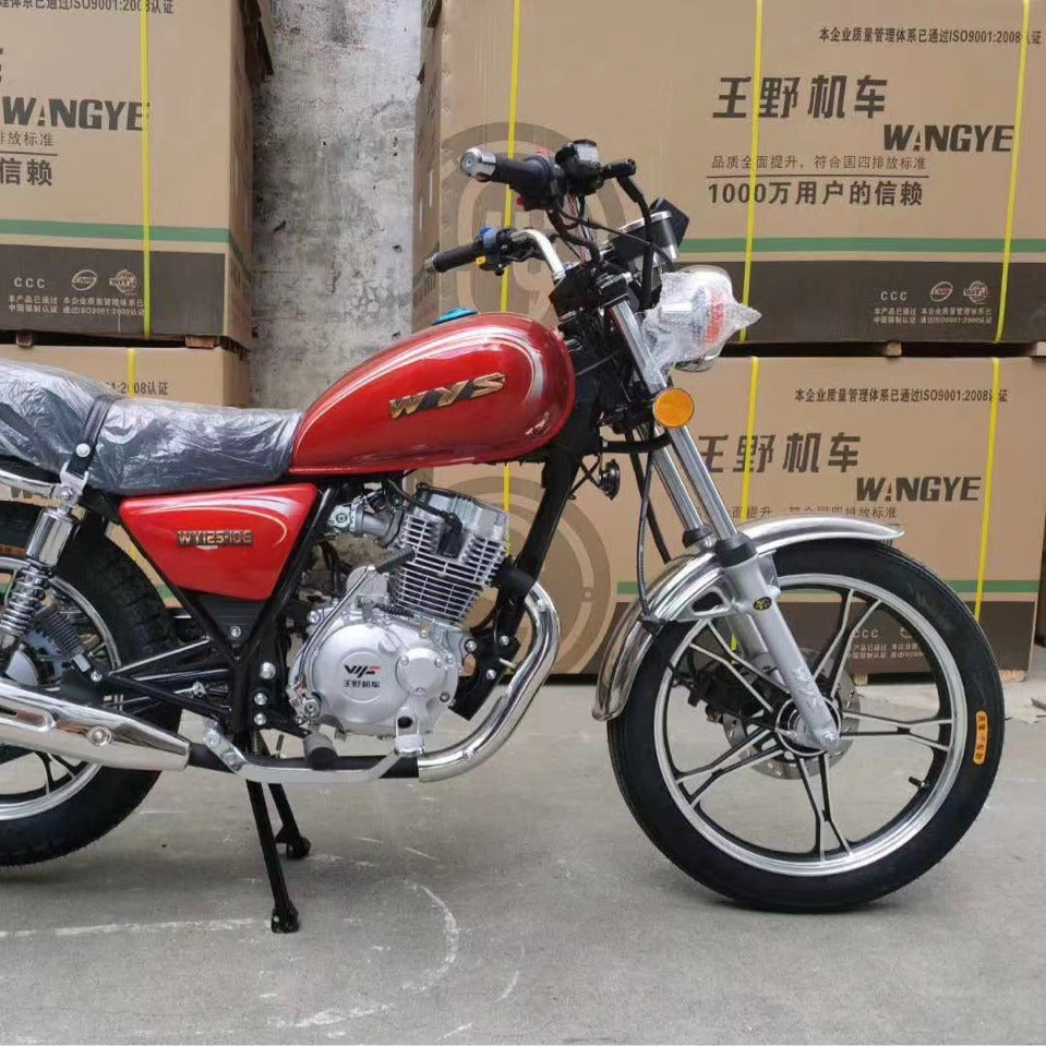 National Iv Efi Can Be Licensed Wangye Prince 125Cc 150Cc Two-Wheeled Motorcycle Fuel Motorcycle