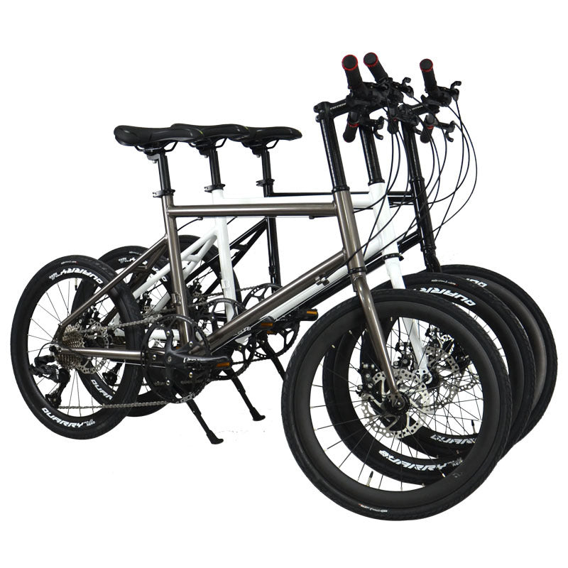 Kosda 20inch Ultra-Light Aluminum Alloy Variable Speed Bicycle Portable Adult Model Mobility Mini 451 Road Bicycle