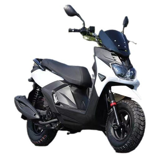 Cross-Border Export Efi 150Cc Fuel Scooter Roadba Retro Off-Road Motorcycle Power-Assisted Vehicle Can Be Registered