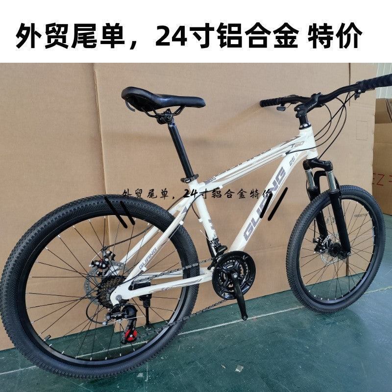 24inch Aluminum Alloy Mountain Bike Adult Variable Speed Male and Female Student Youth Racing Bicycle