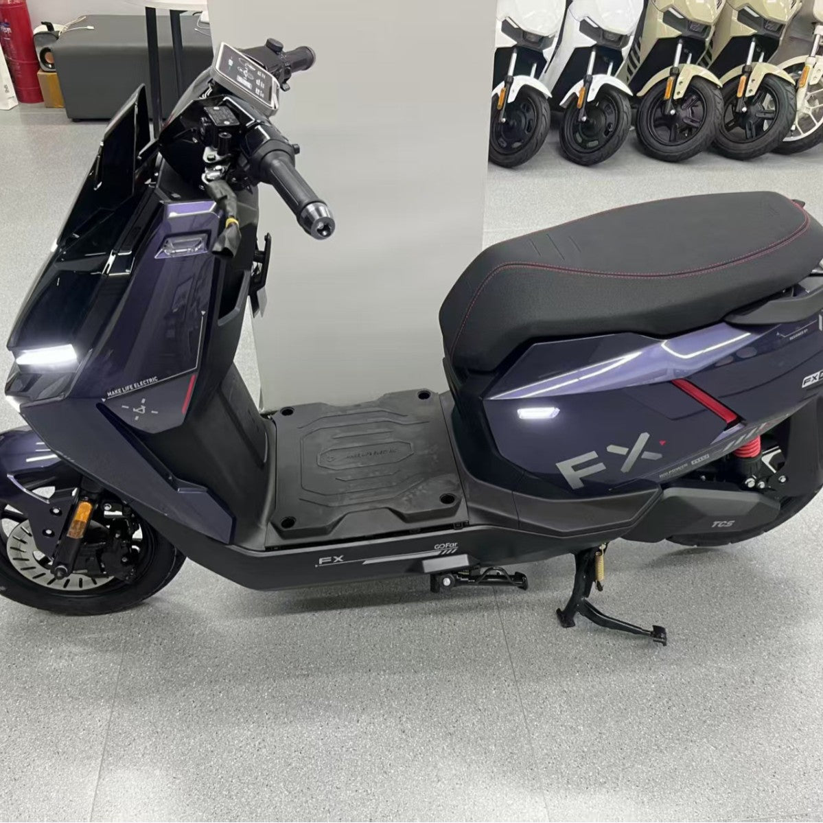 Takeaway Car Maverick Fx Electric Motorcycle High-Speed Ultra-Long Range Licensable Battery Car Scooter High Power