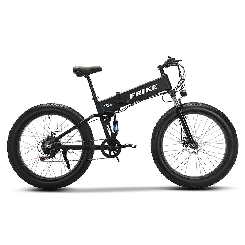 Source manufacturer Florrick 26 inch fat tire electric assist bicycle folding mountain bike snow off-road vehicle