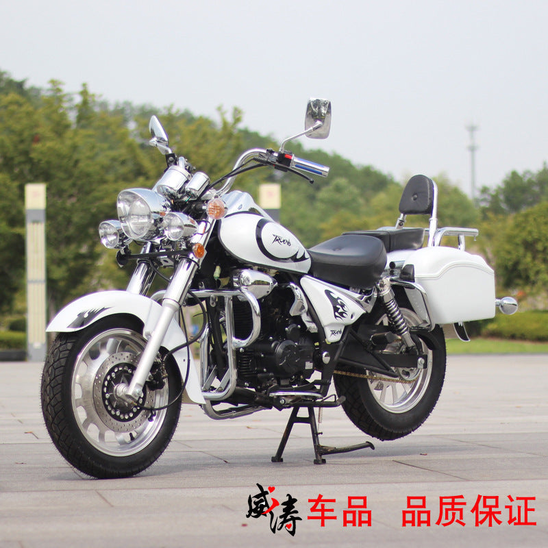 Storm Prince Motorcycle 200Cc Retro Air-Cooled Single-Cylinder Motorcycle National Iv Efi Fuel Vehicle Can Be Registered