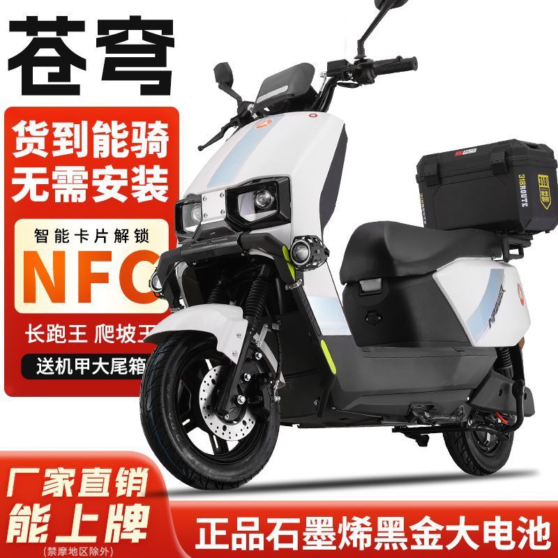 Dacangqiong 96V3000 Watt Electric Vehicle 72V Electric Motorcycle Pedal Battery Vehicle High Power High Speed Endurance King