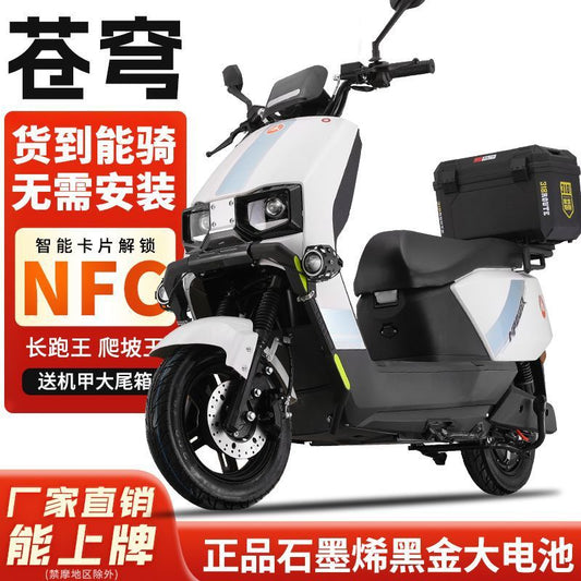 Dacangqiong 96V3000 Watt Electric Vehicle 72V Electric Motorcycle Pedal Battery Vehicle High Power High Speed Endurance King