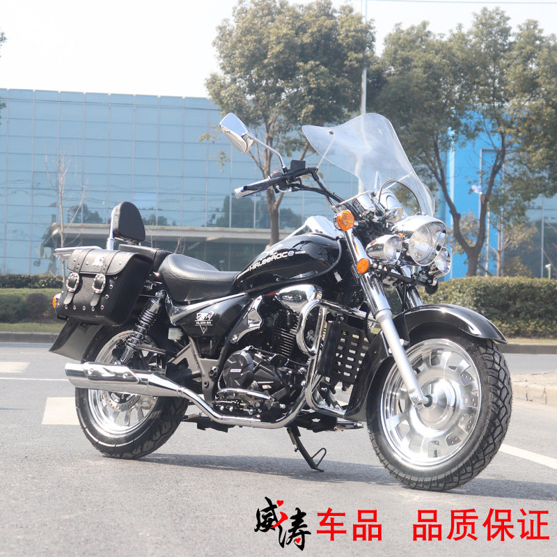 Storm Prince Motorcycle 200Cc Retro Air-Cooled Single-Cylinder Motorcycle National Iv Efi Fuel Vehicle Can Be Registered