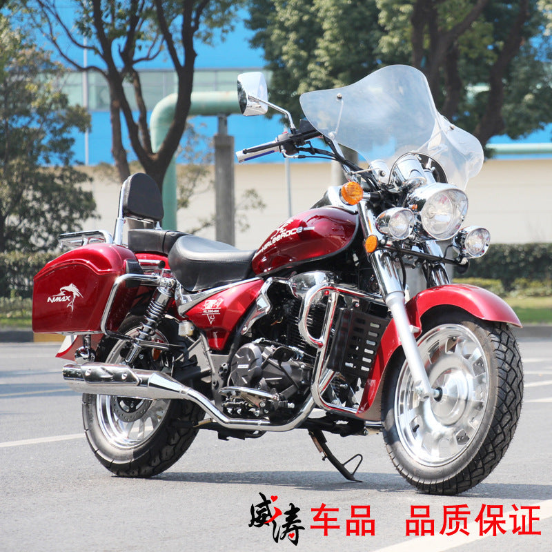 Storm Prince Motorcycle 200Cc Retro Air-Cooled Single-Cylinder Motorcycle National Iv Efi Fuel Vehicle Can Be Registered