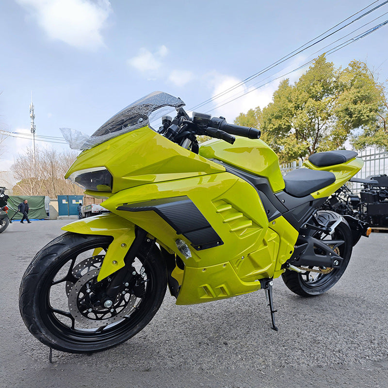 Cross-Border Russian New Model Huoya Jiaolong Electric Motorcycle High-Power Sports Car High-Speed Electric Motorbike Electric Vehicle Factory